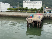 경남 사천 삼천포 부두를 떠나는 모습